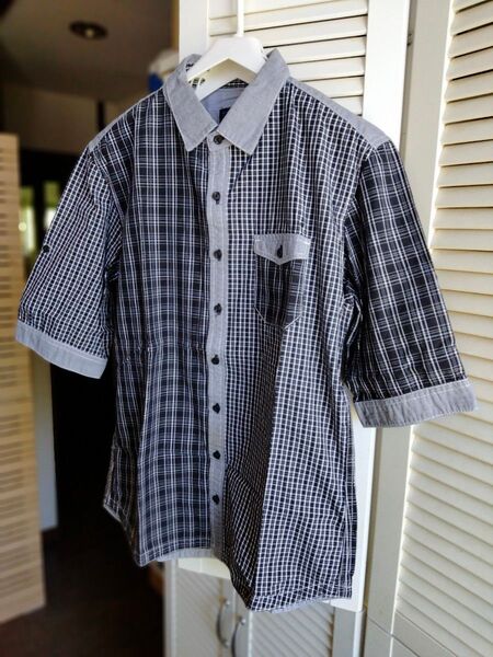 【美品】【 NICOLE CLUB FOR MEN 】クレージーチェック柄