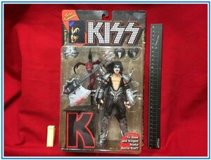 a113『フィギュア』『KISS キッス/Gene Simmons ジーン・シモンズ：ウルトラアクションフィギュア』マクファーレン/未組立　当時もの