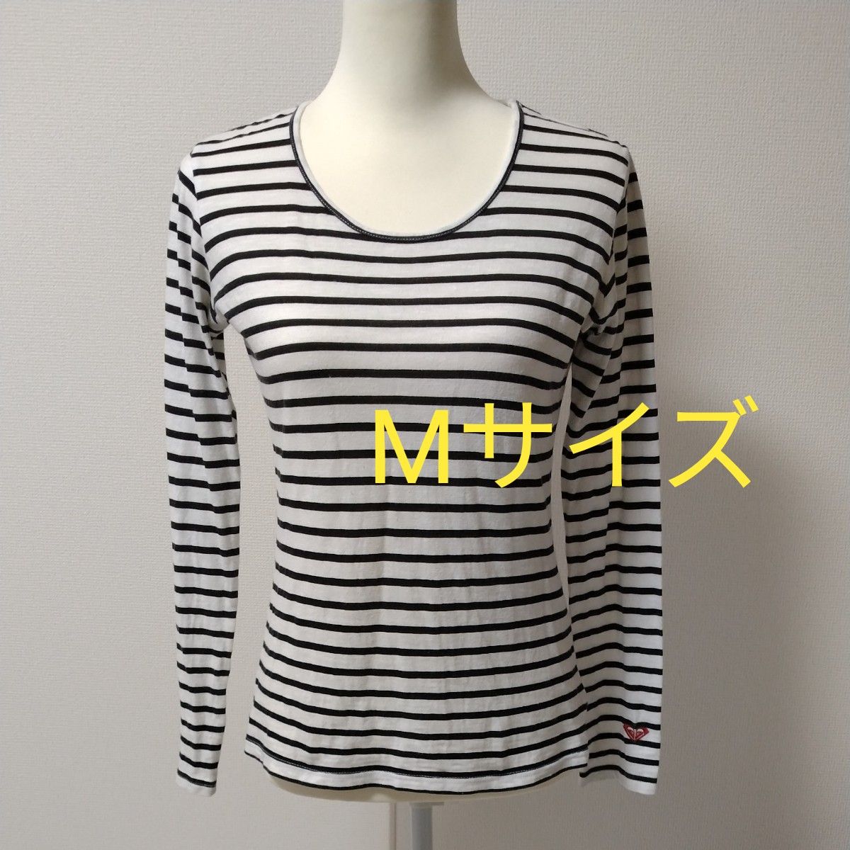 長袖 　ボーダー Tシャツ　 カットソー　Мサイズ