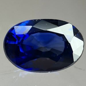 ★天然サファイア0.454ct★J 約5.1×3.5mmソーティング付 ルース 裸石 宝石 ジュエリー sapphire corundum 