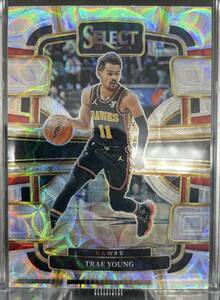 Panini 2023-2024 Select Hobby No 43 Trae Young Concourse Scope prizm 