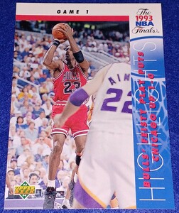  prompt decision UPPER D.E.C.K 93-94 GAME 1 1993 NBA Michael * Jordan card JORDAN