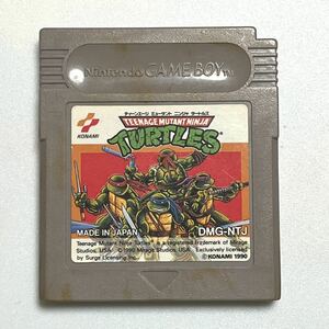 【動作確認済】ミュータント ニンジャ タートルズ ゲームボーイ ソフトのみ TURTLES KONAMI コナミ 