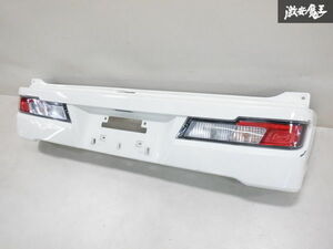 ダイハツ 純正 S321V S331V ハイゼットカーゴ 後期 リアバンパー 52159-B5090 W09 ホワイト テール付 S321M S331M S321B S331B 棚2F-F-2