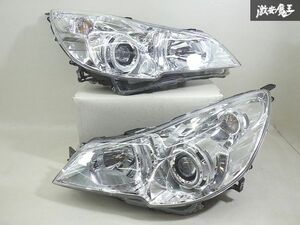 【キレイ! HID点灯OK 】スバル 純正 BM9 BR9 レガシィ 2009年 前期 HID ヘッドライト ヘッドランプ 左右セット KOITO 100-20061 棚11-4