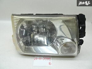 三菱 純正 U64W タウンボックス ハロゲン ヘッドライト ヘッドランプ 右 右側 運転席側 インナーメッキ STANLEY P1711 棚10-4