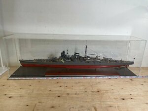 [ long-term keeping goods / hand made ][ direct receipt limitation (pick up) ] battleship model -ply ... most on most on ...1/200 scale bilge wooden screw made of metal 