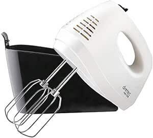 dretec(doli Tec ) hand mixer whisk 5 -step switch ivory power cord, beater . can be stored case attaching 