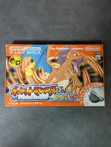 ゲームボーイアドバンス GBA ポケットモンスター ファイアレッド ワイヤレスアダプタ 同梱