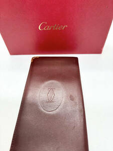  Cartier popular purse beautiful goods men's lady's free shipping 1 jpy from unused warehouse storage 