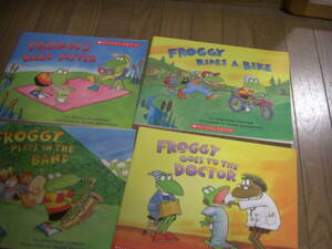  English picture book FROGGY 18 pcs. 