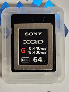 SONY XQD QD-G64E 64GB ソニー XQDカード メモリーカード