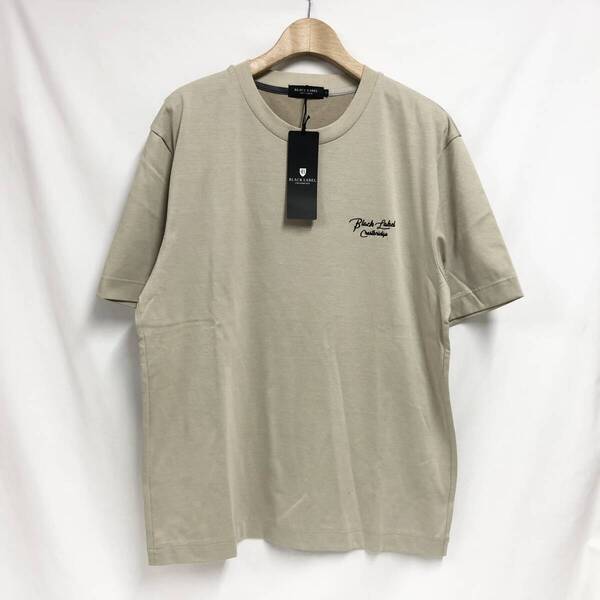 ○★新品未使用 BLACK LABEL CRESTBRIDGE(ブラックレーベル・クレストブリッジ) プリントTシャツ M ベージュ★○
