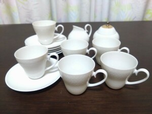  Rosenthal romance small cup 6 customer shuga- creamer ( baccarat HOYA Mauser tsu vi -zeru tree . glass Meissen glass exhibiting )