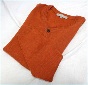 Bana8* clothes * good * United Arrows v neck knitted M. color series 