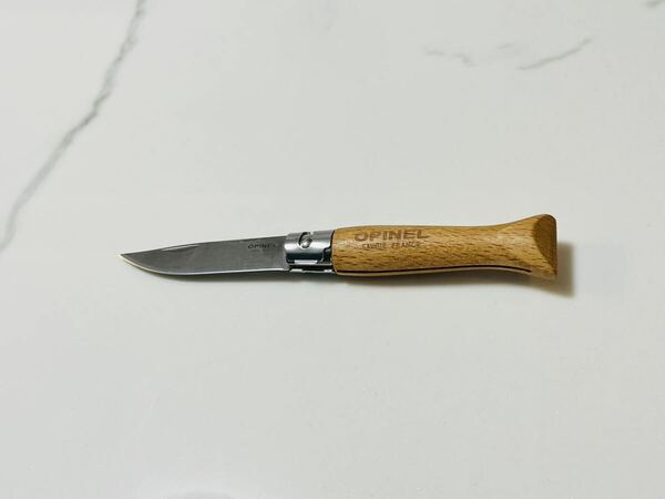 オピネル ウォールナット アウトドア ナイフ 折り畳みナイフ 並行輸入 ステンレス 新品 未使用 送料無料