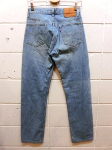 LEVIS 501 ボタン裏555 バレンシア工場製 USA製 リーバイス デニムパンツ ジーンズ ジーパン w29 91F2202 インディゴmel