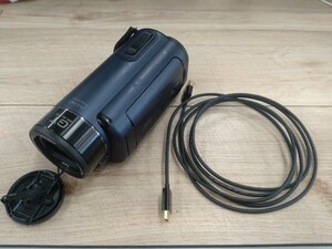 ジャンク　JVC KENWOOD 　ビデオカメラ　Everio R GZ-RY980-A 　4K撮影　防水　防塵　耐衝撃　ディープオーシャンブルー