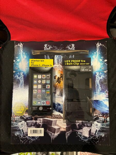 新品♪LIFEPROOF iPhone 5s/SE 防水 耐衝撃ケース 黒