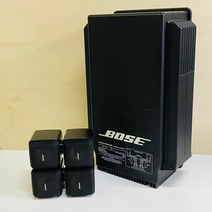 BOSE 501Z キューブスピーカー ペア セット ACOUSTIMASS SPEAKER SYSTEM ボーズ 音響機材 動作品