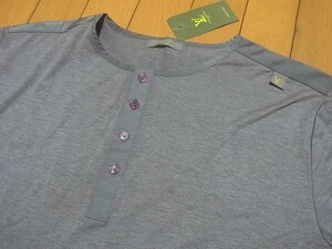 Louis Vuitton　ルイヴィトンカップ　2003 Tシャツ　L　グレーxモスグリーン　イタリア製