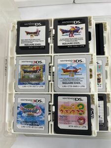  used Nintendo nintendo DS 3DS soft set sale Dragon Quest Animal Crossing Pokemon art red temi- Mario Cart 7 futoshi hand drum 