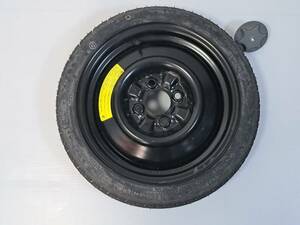 日産　マーチ　K13　スペアタイヤ　テンパータイヤ　応急用タイヤ　T105/70　D14　83M　P.C.D100　4H　4穴　中古品