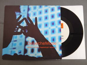 DEPECHE MODE/WORLD IN MY EYES/ foreign record /UK/7" EP/1990