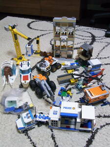 *1 иен ~ много * Junk!* Police стойка север высшее . осмотр основа земля грузовик лодка вертолет мамонт и т.п. *LEGO/ Lego блок снятие деталей и т.п. 