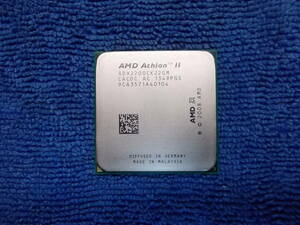 AMD　AthlonⅡX2 220 (ADX220OCK22GM)：ソケット AM2+/AM3/AM3+：2.8GHzｘ２コア：65Watt