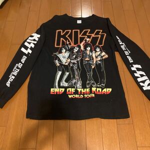 KISS END OF THE ROAD WORLD TOURロングスリーブTシャツ Lサイズ