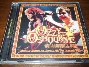 Ozzy Osbourne{ ST.AUSTELL 82 }* Live 2 sheets set 
