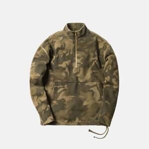 Kith Classic Half-Zip Pullover 　Woodland Camo 即完売Sサイズ　迷彩　カモフラ