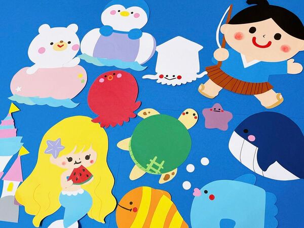 《夏・海》壁面飾り