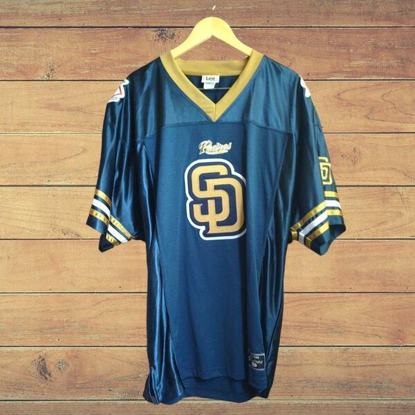 Lee SPORT　MLB　Padres　パドレス　ゲームシャツ　L　00s