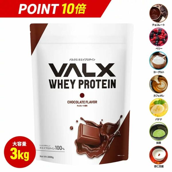VALX チョコレート味 3kg 賞味期限 25年8月