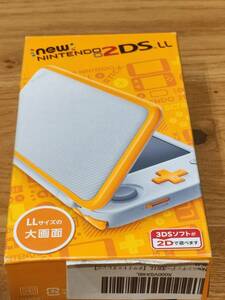 [新品未開封]NEW Nintendo 2DS LL ホワイトxオレンジ x1台