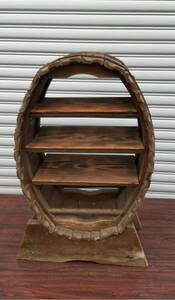木製ワインラック 樽型 ヴィンテージ ボトルラック アンティーク レトロ 