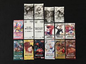 ONE PIECE・ワンピースカードゲーム/新時代の主役・双璧の覇者・500年後の未来・バトルスタンダード・プロモーション・購入特典等16パック