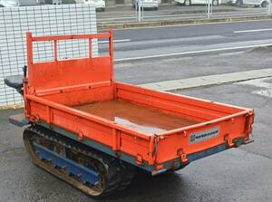  Yamagata departure!! Kubota Chikushi transportation car GC505 crawler loading 500. engine starting OK pickup limitation selling up!!