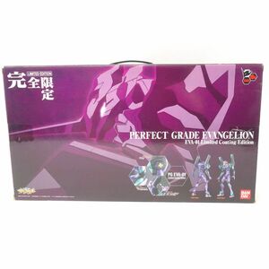 062[ not yet constructed ]PG 1/60 Evangelion Unit-01 limited coating edition limitated production version plastic model * inside sack unopened 