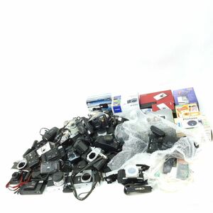 105 Casio, Olympus, Canon etc. camera 50 pcs and more set sale single‐lens reflex, video camera, digital camera, Cheki * not yet inspection goods Junk 