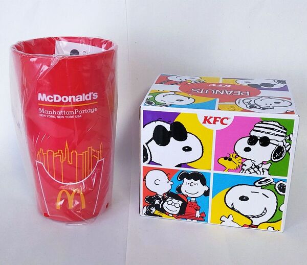 ケンタッキー マグカップ スヌーピー マクドナルド カップ 2点セット