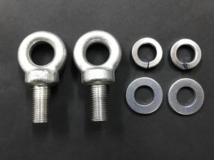 [ рым-болт 2 шт. комплект ] 7/16RH-20UNF шея внизу 22mm springs & плоская шайба имеется 