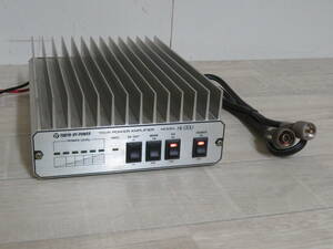 TOKYO HY-POWER 東京ハイパワー リニアアンプ HL-130U DC13.8V 室内保管品 追加画像有り 