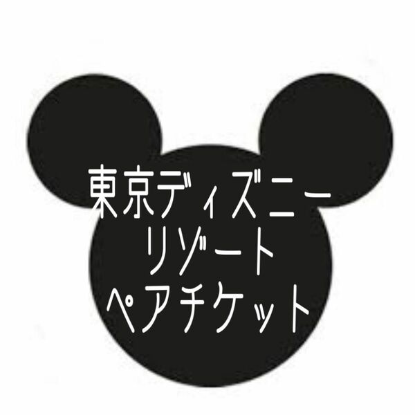 東京ディズニーリゾート　チケット2枚