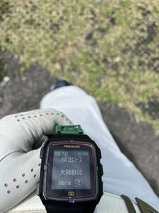 *1 иен из распродажа бесплатная доставка зеленый on Golf часы premium GREENON G011 THE GOLF WATCH PREMIUM!