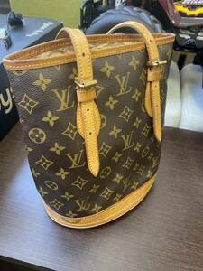 ルイヴィトン☆LOUIS VUITTON☆モノグラム☆プチバケット☆M42238☆FL1020☆ショルダーバッグ☆1円スタート☆札幌☆北海道☆ヴィトン☆