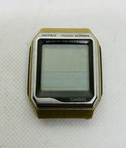 CASIO VDB-2000 Gold наручные часы MEMORY PROTECT 200 HOTBIZ TOUCH SCREEN кварц цифровой Casio лицо только утиль 