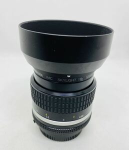 Nikon Nikon lens nikkor 85mm 1:2 present condition goods 